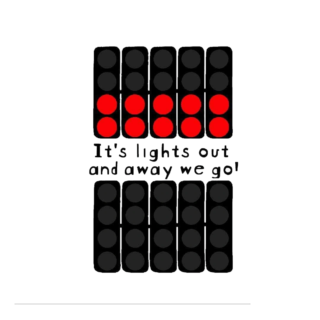 Its lights out Sticker